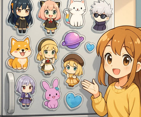How to Create the Ultimate Custom Anime Fridge Magnet Collection (Guid ...