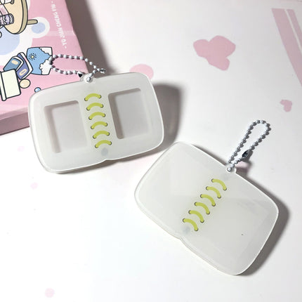 Custom Photo Clip Acrylic Keychain pikakey