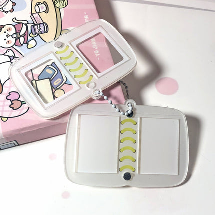 Custom Photo Clip Acrylic Keychain pikakey