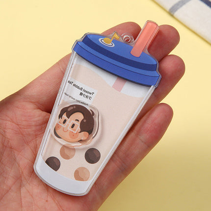 Custom magnetic acrylic shaker keychain charm pikakey