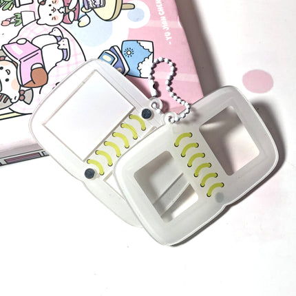 Custom Photo Clip Acrylic Keychain pikakey