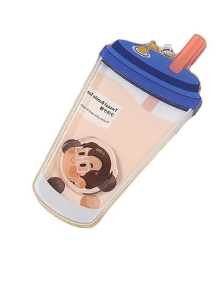 Custom magnetic acrylic shaker keychain charm