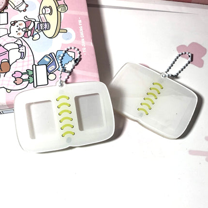 Custom Photo Clip Acrylic Keychain pikakey