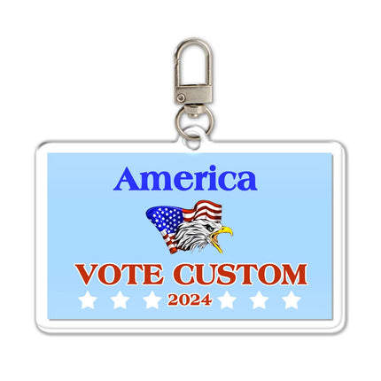 Advertising gifts acrylic charm custom keychain pikakey