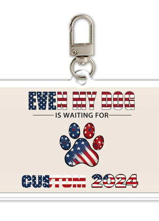 Advertising gifts acrylic charm custom keychain