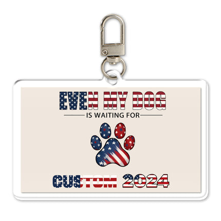 Advertising gifts acrylic charm custom keychain pikakey