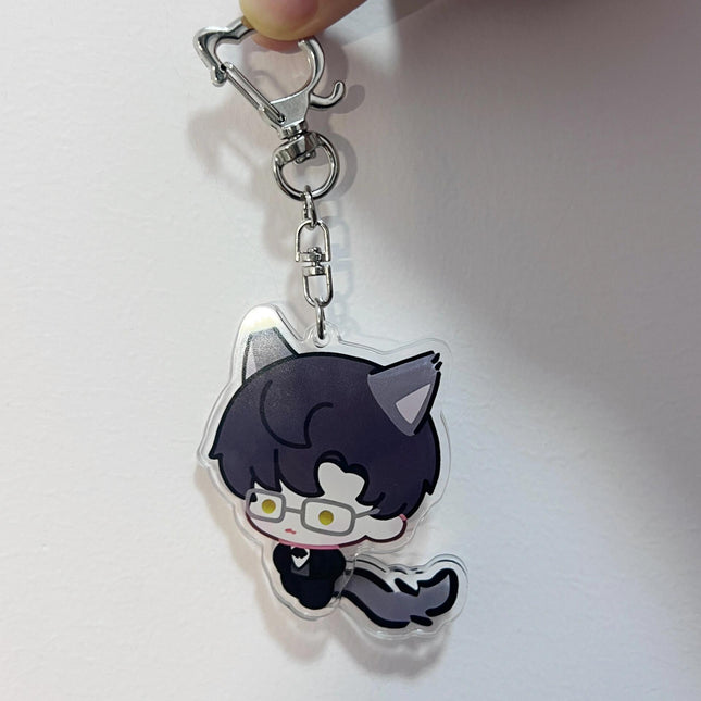 Custom Tail-wagging Pendant pikakey