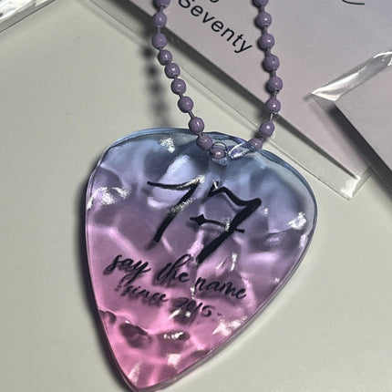 Custom Ripple Acrylic Stamp Keychains pikakey