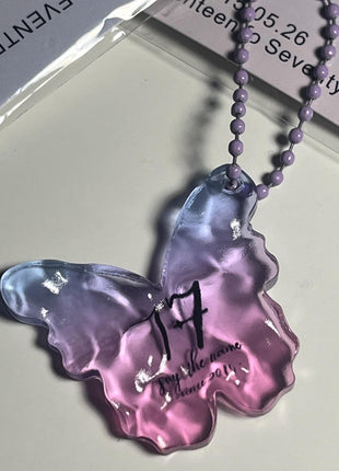 Custom Ripple Acrylic Stamp Keychains