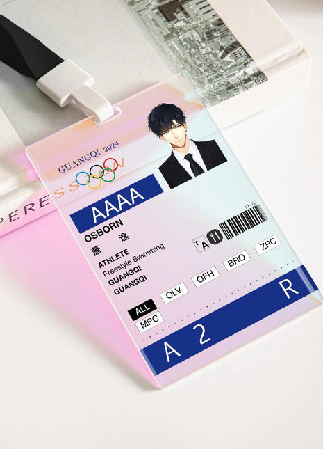 Custom Acrylic Work Card