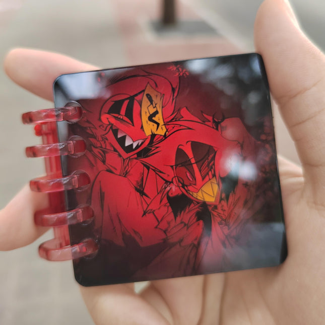 Custom Acrylic Spindle Notebook Pendant