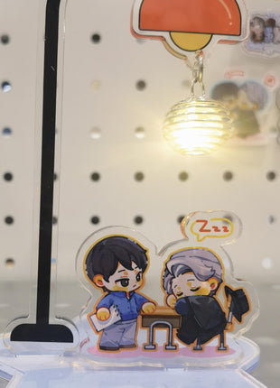 Custom Portable Lamp Acrylic Standees