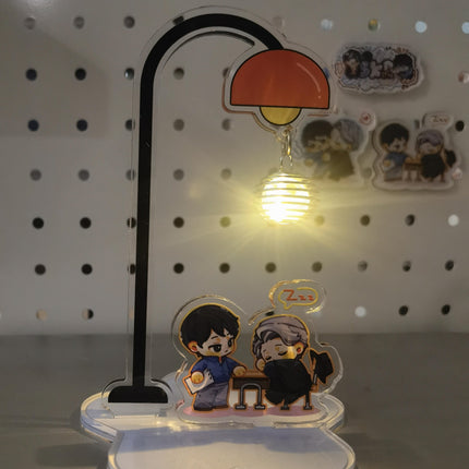 Custom Portable Lamp Acrylic Standees pikakey