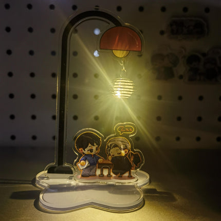 Custom Portable Lamp Acrylic Standees pikakey