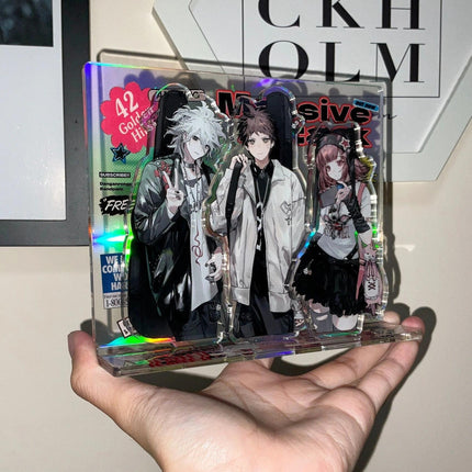 Custom Quadruple Insert Acrylic Standees pikakey