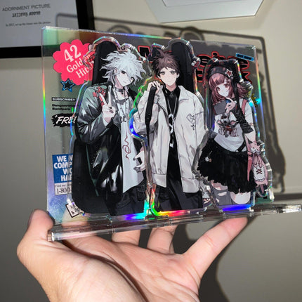 Custom Quadruple Insert Acrylic Standees pikakey