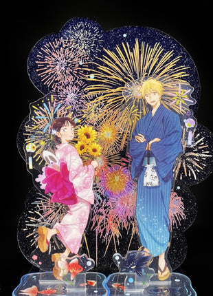 Custom Acrylic Fireworks Standee