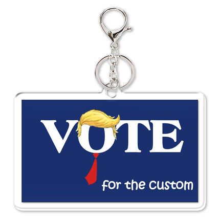 Advertising gifts acrylic charm custom keychain pikakey
