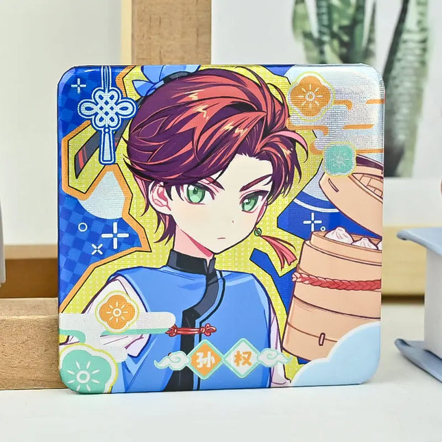 Custom Square Badges(Button Pins) pikakey