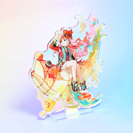 Custom Rainbow Acrylic Standees pikakey