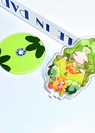 Custom Spinning Acrylic Standees pikakey