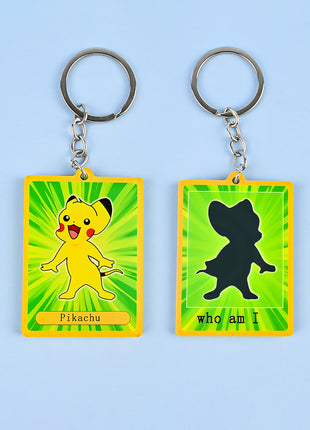 Mirror keychain（who am I）