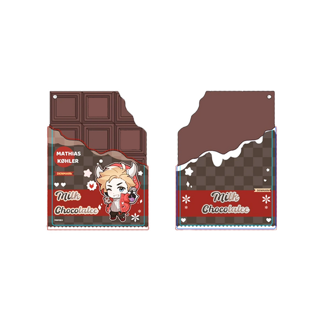 Custom Chocolate Acrylic Keychains