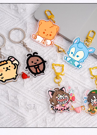 Custom Acrylic Magnet Keychains