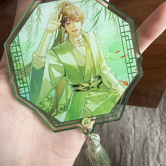 Custom Acrylic Tassel Keychains pikakey