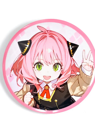 Custom holographic badges(Button Pins) pikakey