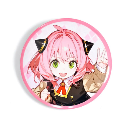 Custom holographic badges(Button Pins) pikakey