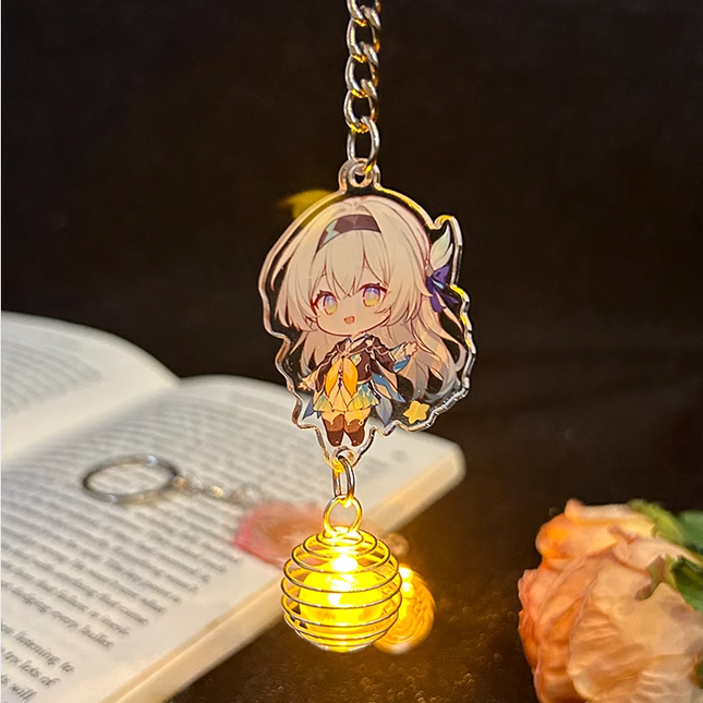 Custom Portable Lamp Acrylic Pendant pikakey