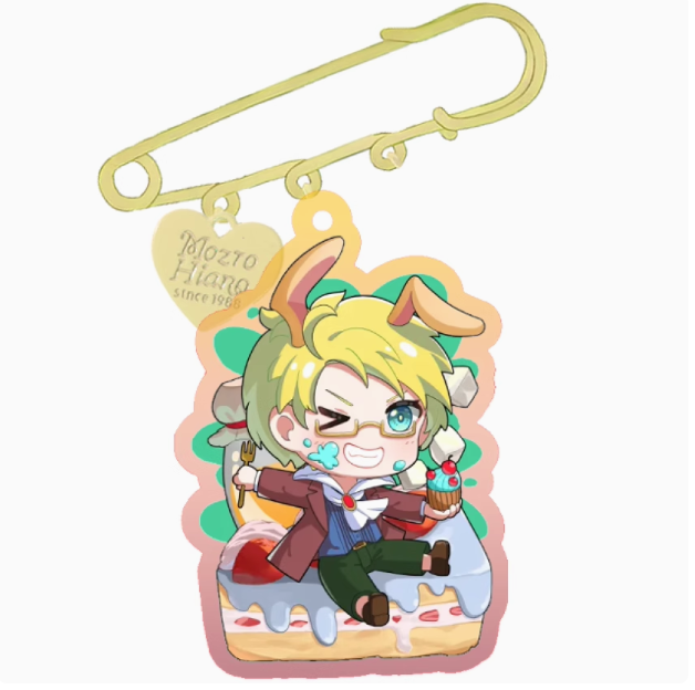 Custom Acrylic Pin Pendant