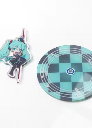 Custom Spinning Acrylic Standees
