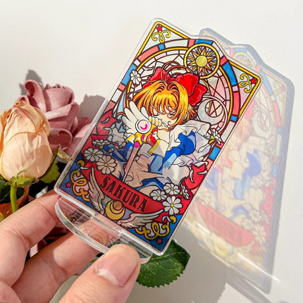 Custom Stained Glass Acrylic Standee pikakey