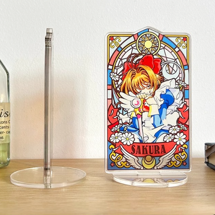 Custom Stained Glass Acrylic Standee pikakey
