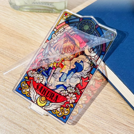 Custom Stained Glass Acrylic Standee pikakey