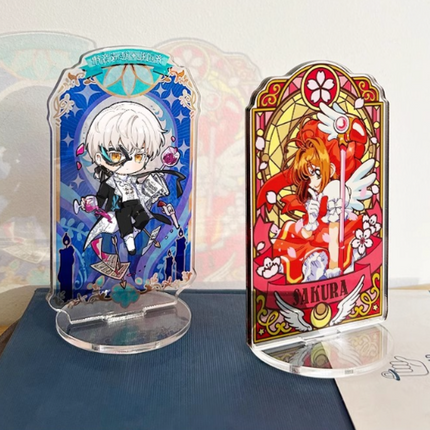 Custom Stained Glass Acrylic Standee pikakey