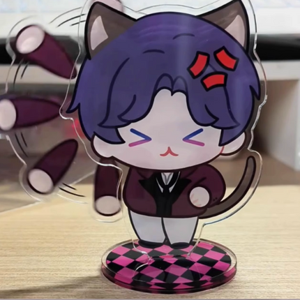 Custom Acrylic Rotating Standees pikakey