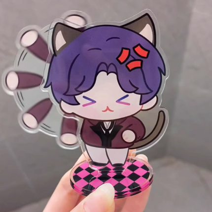 Custom Acrylic Rotating Standees pikakey