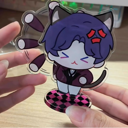 Custom Acrylic Rotating Standees pikakey