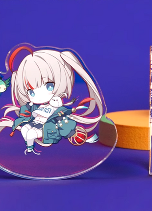 Custom Shake Acrylic Stand No Base