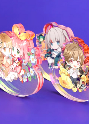 Custom Shake Acrylic Stand No Base