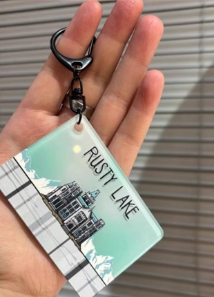 Rusty Lake: Roots Acrylic square keychain