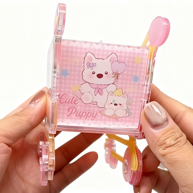 Customized acrylic shopping trolleys