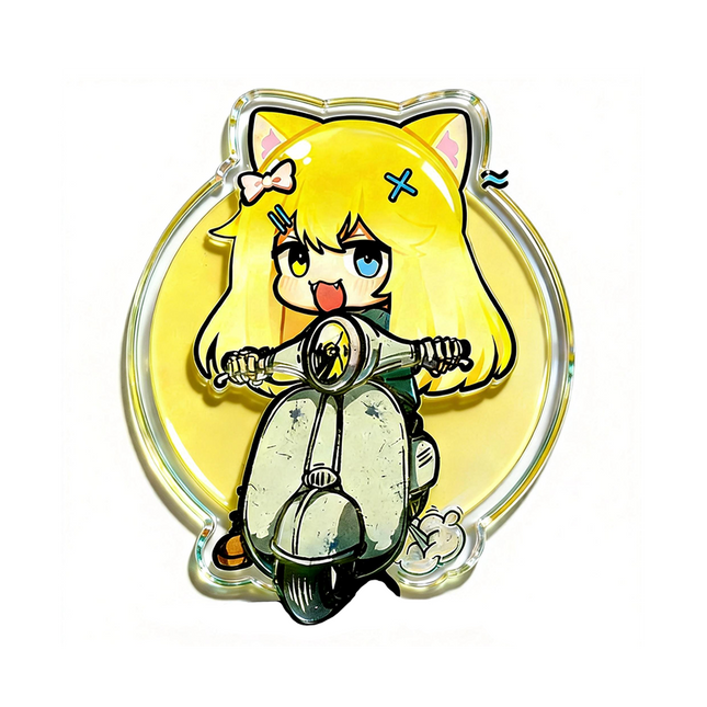 Custom Clear Acrylic Pins