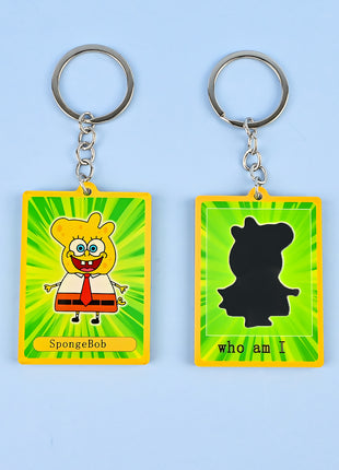 Mirror keychain（who am I）