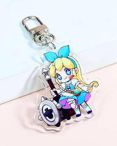 Custom Clear Acrylic Keychains pikakey