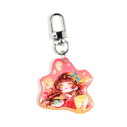 Custom Epoxy Acrylic Keychains pikakey