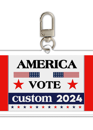 Custom promotional keychain acrylic charm
